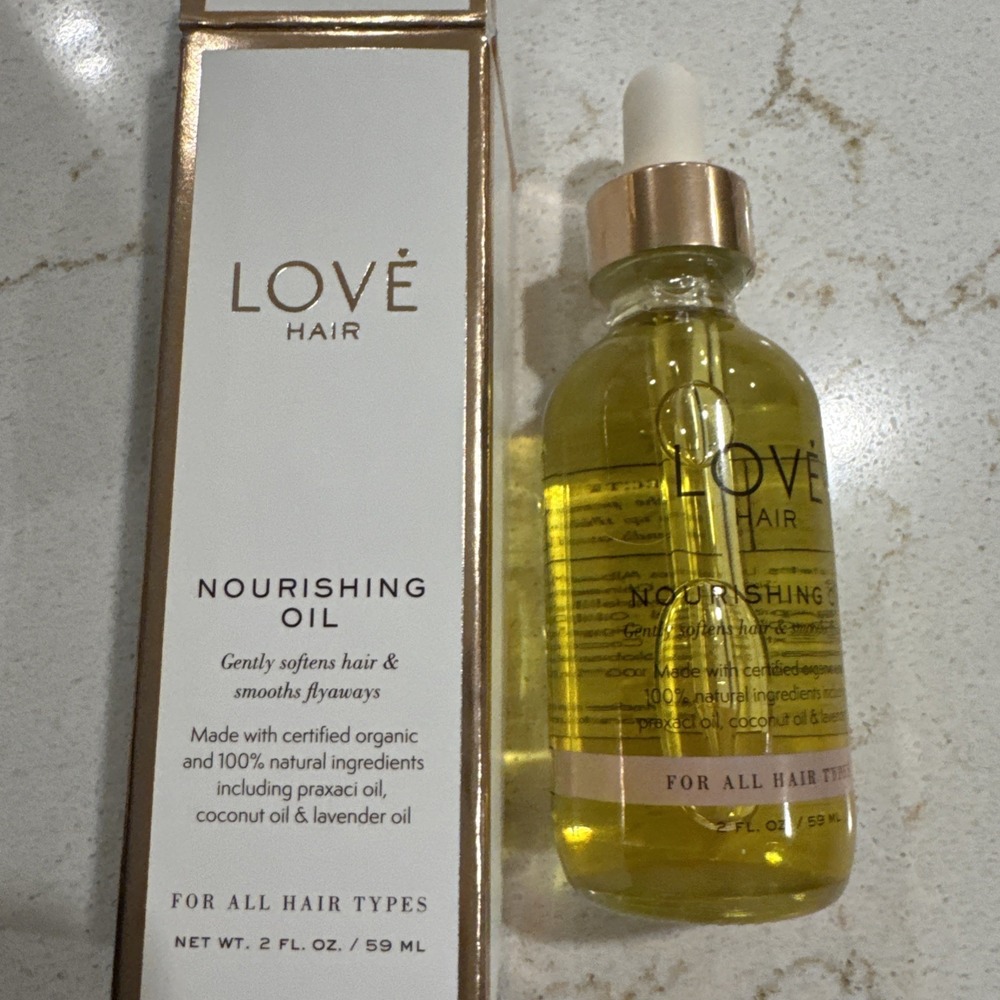 Love Hair Nourishing Oil for Scalp & Hair All-Natural Lavender 2 fl oz NIB